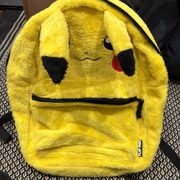FREE with Pokemon purchase.  Reversible Pokemon backpack - Picture 2 of 3